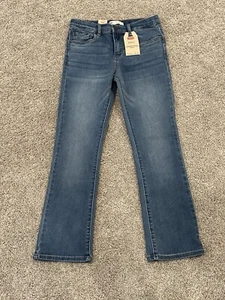 Levi’s Girls Bootcut Jeans Size 10 Regular Adjustable Waistband New With Tags - Picture 1 of 3