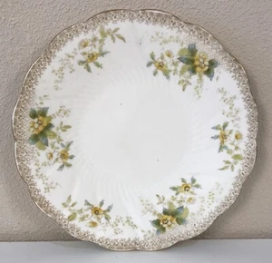 Antiker Redfern & Drakeford Bone China Speiseteller um 1892-1909 Muster # 2054 - Bild 1 von 3