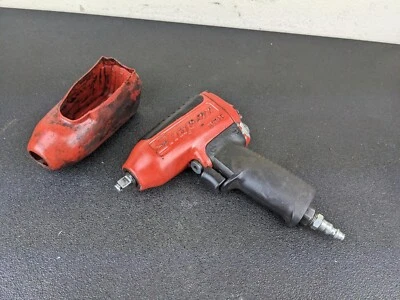#bj070 Snap-On Tools USA 3/8” Drive Pneumatic Air Impact Wrench MG325 Red - Image 1 of 4