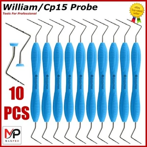 Dental Explorer Williams Probe UNC 15 Color Marking Diagnostic Double Ended Tool - Picture 1 of 6
