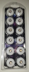 12 LED Submersible Waterproof Wedding/Party/Floral Decoration Tea Vase Lights - Picture 1 of 4
