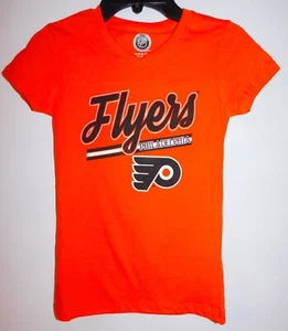 LITTLE Girl's Philadelphia Flyers V-Neck Shirts, These are not Adult Shirts - Picture 1 of 1