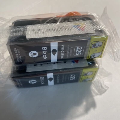 PGI-225BK Ink for Canon Pixma 2 Cartridges zah - Image 1 of 2