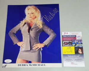 Debra McMichael Signed 8x10 Photo WWF Wrestling Legend JSA COA Authentic Auto