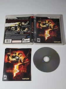 Clean Disc Resident Evil 5 PlayStation 3 PS3 Complete w/ Manual Fast Shipping - Picture 1 of 4