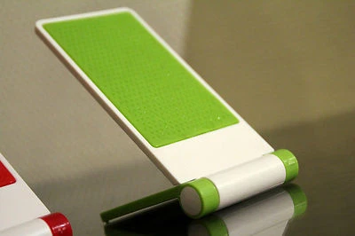 SILIKON Handyhalter Universal Halter Tisch Ständer Smartphone GRÜN - Bild 1 von 4