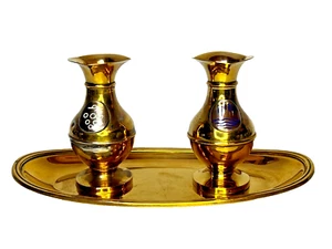 Büretten und Tablett Silber vergoldet Minerva Placide Poussielgue-Russand 19. Jh. - Bild 1 von 24