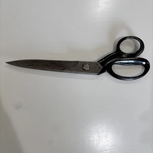Vintage Wiss Inlaid Shears Made In The USA Heavy Duty Forged Steel 10.5” - Picture 1 of 10