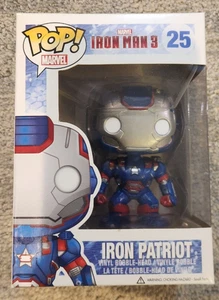 Iron Patriot - Disney Marvel Iron Man 3 Funko Pop! Figura Vinilo #25 - Imagen 1 de 6