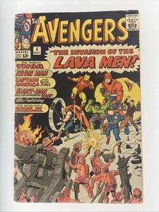 Avengers #5 1963 Jack Kirby Stan Lee Key Issue - Picture 1 of 2
