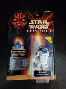 R2-D2 with Booster Rockets 1998 STAR WARS Episode 1 E1 MOC NEW - Picture 1 of 2