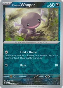 Paldean Wooper 128/193 Reverse Holo Paldea Evolved Pokemon Card NM - Picture 1 of 1