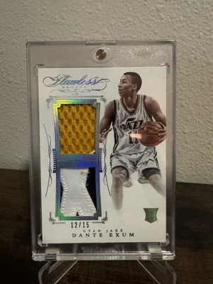 2014-15 impecable baloncesto Dante Exum doble reliquia de novato/15 Foto 1 de 2