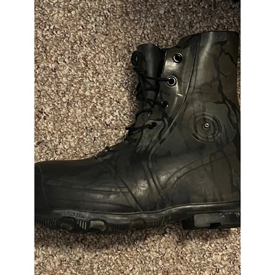 Botas Beta Militares de EE. UU. Clima Extremo Frío Talla 11R Camufladas 1991 Foto 1 de 4