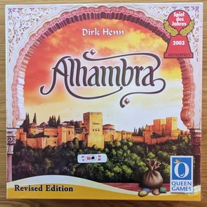 Alhambra Revised Edition Brand New Sealed 2003 Spiel des Jahres Queen Games - Picture 1 of 2