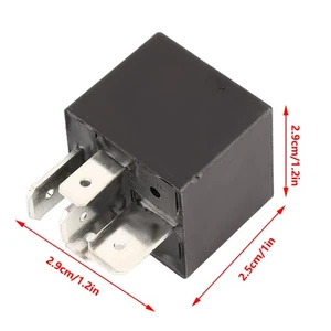 Car 2Pcs 5Pin Winch Solenoid Relay Contactor 12V 80A For ATV UTV Truck Boat Van - Picture 1 of 12