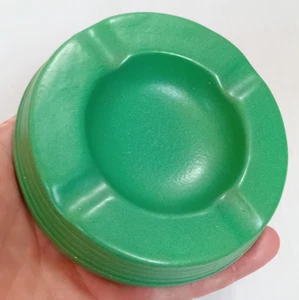 Keith Murray For Wedgwood Signed Matt Green Ash Tray c1930s - Picture 1 of 5