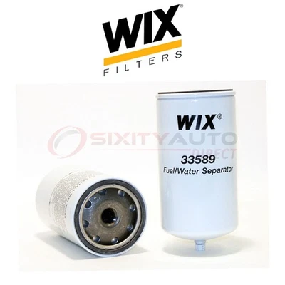 WIX Fuel Water Separator Filter for 2004-2007 Mack MR -6 11.9L - Gas Tank zy Foto 1 de 4