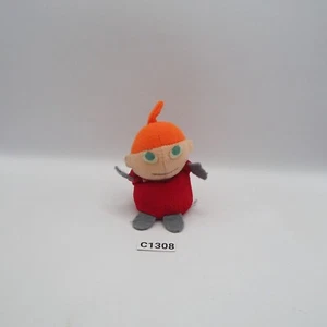 Little My Moomin Valley C1308 Beanie Plush 4" Stuffed 1990 Toy Doll Japan - Picture 1 of 7