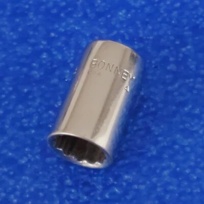 LOTE CLÁSSICO DE FERRAMENTAS MANUAIS 3/8" BONNEY SOCKET 1/4" DR P/N V12 FRETE GRÁTIS FEITO NOS EUA - Imagem 1 de 4