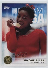 2016 Topps US Olympic & Paralympic Team and Hopefuls Gold Simone Biles #38