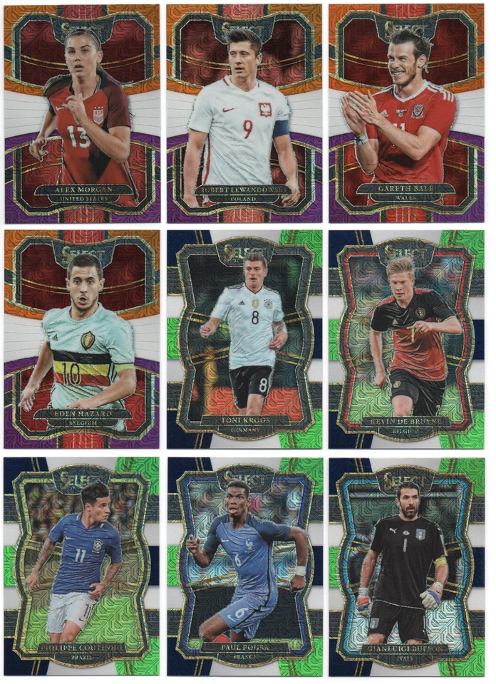 2017-18 Select Prizms Multi Color Refractors Pick Any Complete Your Set - Image 1 of 1