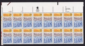 Scott #2616 World Columbian Expo Plate Block of 16 Stamps - MNH UL - Picture 1 of 2