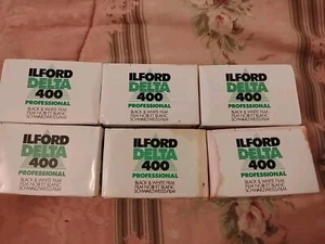 Ilford Delta 400 Black and White 36mm Film 24(4x) 36(2x)Exp09 Sealed Box ISO 400 - Picture 1 of 5