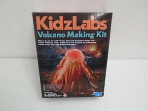 NUOVO KIDZLABS VULCANO MAKING KIT 4M PROGETTO SCIENTIFICO SCUOLA CASA DIVERTIMENTO - Foto 1 di 3