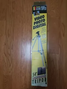 KODAK GEAR 54" TRIPOD FOR CAMERA OR VIDEO NEW IN BOX - Picture 1 of 11