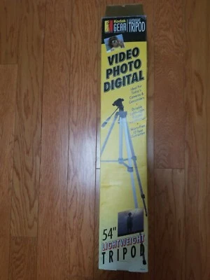 KODAK GEAR 54" TRIPOD FOR CAMERA OR VIDEO NEW IN BOX - Image 1 of 4