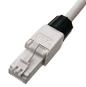 10x CAT 6A RJ45 connecteur réseau sans outil AWG 22-24 connecteur à sertir co... - Afbeelding 1 van 7