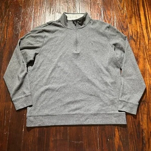 Vineyard Vines Sweater Mens XL Gray 1/4 Zip Performance Pullover Golf Preppy - Picture 1 of 10