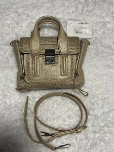 PHILLIP LIM Pashli Mini Satchel NUDE-PLTINUM color - Picture 1 of 13