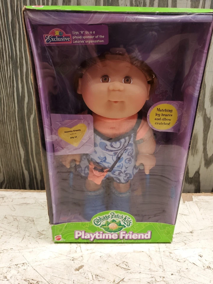 Cabbage Patch Kids Playtime Friend Leg Braces and Crutches