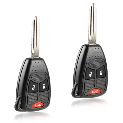 2 For 2012 2013 2014 2015 Jeep Compass Patriot Wrangler Car Remote Key Fob Foto 1 de 4