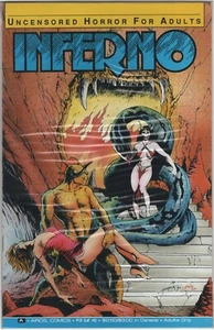 Cómic Inferno #3 Aircel 1990 adulto terror sellado de fábrica - Imagen 1 de 1