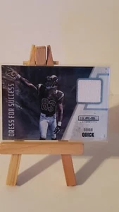 2012 Rookies & Stars Longevity Dress for Success Materials Brian Quick RC Rams - Picture 1 of 2