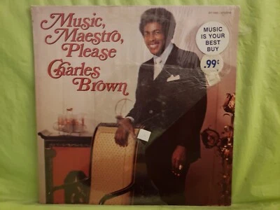 Charles Brown – Music, Maestro, Please - VINYL RECORD LP - Image 1 of 3