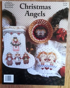 NEW Jeremiah Junction Cross Stitch Leaflet "Christmas Angels"  Stocking*More - Picture 1 of 4
