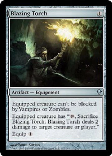 BLAZING TORCH FOIL Zendikar MTG Magic the Gathering Cards DJMagic - Image 1 of 1