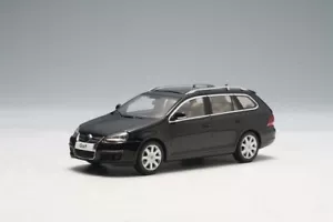 Volkswagen Golf 5 Variant Black Metallizzato 2007 AUTOart 59702 1/43 New Nero - Foto 1 di 1
