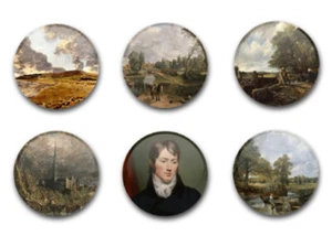 INSIGNIAS BOTÓN 1" 25MM X6 ARTISTAS AGENTES - Imagen 1 de 1