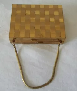 Portamonete pochette portasigarette soldi rossetto compatto vintage anni 60 party dance case - Foto 1 di 12