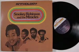 SMOKEY ROBINSON & THE MIRACLES Anthology MOTOWN 3XLP VG+ tri-fold with booklet n - Picture 1 of 3