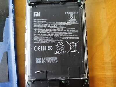Handphone Redmi battery and handset, if you know how to cannibalise it  - Image 1 of 3
