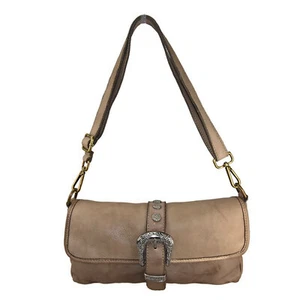 Tasche Sun Vintage Leder Paul.hide Italienische Geflochten Gewaschene Taupe - Picture 1 of 3