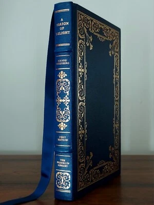 Franklin Library A Season of Delight FINE Joanne Greenberg Leather Romance Novel Foto 1 de 4