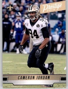 2019 Prestige Cameron Jordan NFL PWE Base Card Saints #143 - Picture 1 of 2
