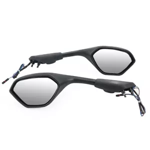 Rearview Mirrors w/ LED Turn Signals For BMW S1000RR K67 M1000RR K66 2021-2024 - Picture 1 of 39